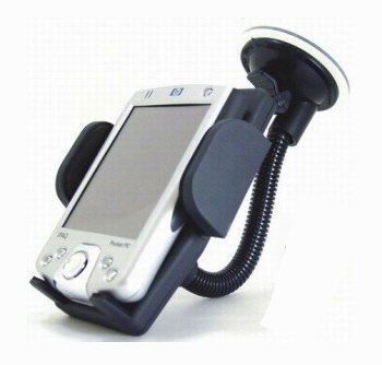 Fone Addict Mobile Phone PDA Holder - Suction Mount - Universal Gooseneck windscreen / dashboard suction mount