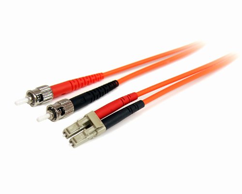 StarTech.com 3m Multimode 62.5/125 Duplex Fiber Patch Cable LC-ST (FIBLCST3)