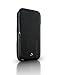 Vaja Black & Red Leather Case for Iphone 3g without clip
