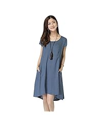 Girls Cotton/Linen  Cocktail Summer  Ball Gown Party Dress 