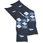DeFeet Armskins Argyle Charcoal Merino Wool Cycling/Running/Hiking Arm Warmers - ARMARG (S/M)
