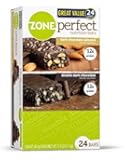 ZonePerfect High Protein Nutrition Bars, Dark Chocolate Almond & Double Dark Chocolate (24 ct)
