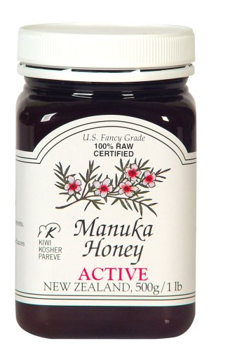 Manuka Honey Bio Active 5+, 500g/1 lb Jars, Pack of 2
