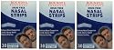 Roundy's Pharmacy Nasal Strips, Medium Size, Clear Color, Total Of 90 Strips, (3 PACK)