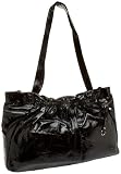 Latico Patent Crunch Ruched E/W Tote