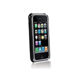 Macally METROP Protective Snap On Cover for iPhone 3G, 3G S (Black)