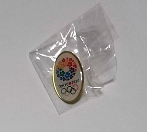 2020 東京オリンピック 招致 ピンバッジ 丸型タイプ 桜のリース デザイン 東京五輪
