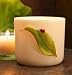Ladybug on Leaf Mini Votive