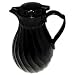 Hormel 4022B Poly Lined Carafe, Swirl Design, 40 oz. Capacity, Black
