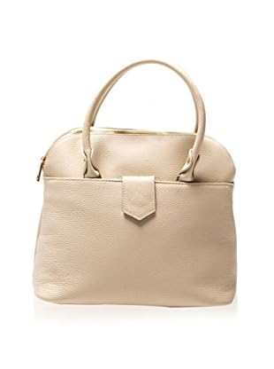 Anna Luchini Bolso asa de mano Tote (Beige)