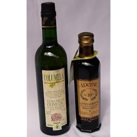 Columela Extra Virgin Olive Oil & Lucini Balsamic Vinegar Reserva