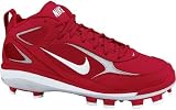 Baseball - Nike Air 5 Tool Mid MCS Red Molded Baseball Cleats