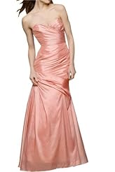 Taffeta  Sweetheart Prom Dress  With Ruffles