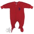 Red Footed Sleeper for Infants and Toddlers