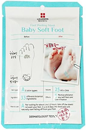 2 Packs of Babby Soft Foot, Foot Peeling Mask