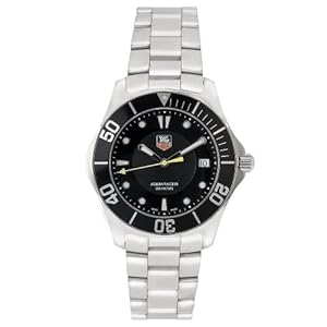 TAG Heuer Men's WAB1110.BA0800 2000 Aquaracer Quartz Watch