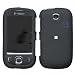 Red Rubber Feel Snap-On Cover Hard Case Cell Phone Protector for Huawei U7519 / T-Mobile TAP