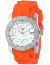 Swiss Legend Womens 10114-02-"ORG Commander" Orange Polyurethane and Stainless Steel Dive Watch