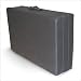 Elite Products 32-5830-601 - Black Twin 39 Tri-Fold Floor Mat (Poly Cotton)