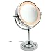 Conair BE4R Classique Double-Sided Lighted Makeup Mirror with 5x Magnification