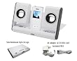Naxa NX-3002 Portable Foldable Speaker System WHITE