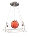 Elk 5099/1 1-Light Basketball Court Pendant In Satin Nickel