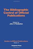 The Bibliographic control of official publications