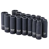 UPC 099575168604 product image for Craftsman Evolv 16-pc SAE/Metric Deep Impact Socket Set with Storage Rails | upcitemdb.com