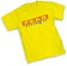 Search : Fear Stripe: Yellow Lantern T-Shirt Tee