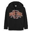 Boys' ProSpirit&reg; Full Zip Hoodie - Black