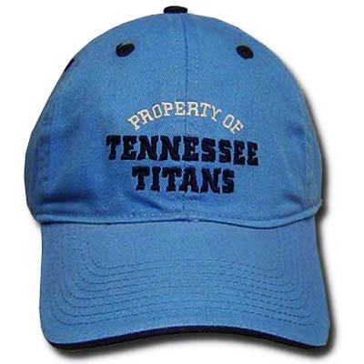 NFL TENNESSEE TITANS BLUE REEBOK SLOUCH CAP HAT ADJ NEW