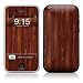 Dark Rosewood Design Protector Skin Decal Sticker for Apple 3G iPhone / iPhone 3GS 3G S