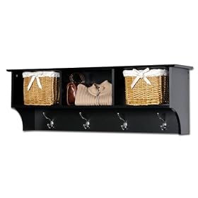 Prepac Sonoma Black Entryway Cubbie Shelf Prepac Sonoma Black Entryway Cubbie Shelf