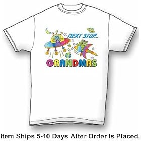 Next Stop/grandma/alien - Family and Friend Premium T-Shirt