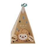 【ノーブランド品】かわいい 赤ちゃん 柔らかい 暖かい ふわふわ ベッドソックス スリッパ 滑り止め 幼児 靴下 漫画 猿のパターン 1-4歳