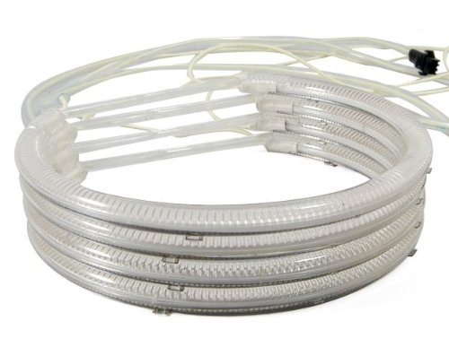 White CCFL Angel Eye Halo Ring Headlight Lamp For BMW E36 E38 E39 95 96 97 96 99