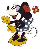 ディズニー『ミニーマウス《黄》』　ディズニーステッカー