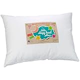 Toddler Pillow 13 X 18 - Soft & Hypoallergenic - Made in USA - Better Sleep for Toddlers - Smooths Transition to 'Big Kid' Bed - Perfect for School Naps - Backed by Our "Love the Fluff" Guarantee