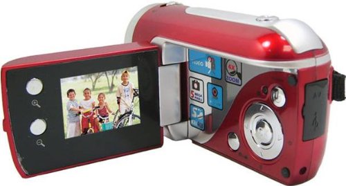 Jazz Video Recorder with Camera (Black or Red) - Digital Camcorder DV140