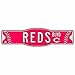 MLB Cincinnati Reds 4.5-by-17 Inch Sign
