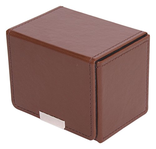 Aclass 合皮製カードケース(ブラウン)