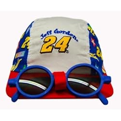 Jeff Gordon #24 Nascar Toddler Hat And Blue Sunglasses