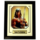 Arnold Schwarzenegger Conan 8x10 Framed w/Plate