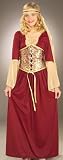 Juniors Teen Size Costume Girls Renaissance Princess Dress Party Outfit