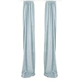 Central Park Drapery Panels (Blue Velvet ) Set of... by Central Park Glenna Jean