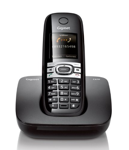 Gigaset C610 Schnurlostelefon (4,6 cm (1,8 Zoll) TFT-Farbdisplay, Freisprecheinrichtung) p Preisvergleich