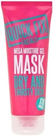 Quick Fix Facials Mega Moisture Gel Mask 100Ml - Pack of 6