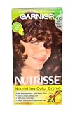 Garnier Nutrisse Haircolor, 415 Raspberry Truffle Soft Mahogany Dark Brown