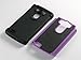 LG G3 Case, ULAK Dual Layer Rugged Impact Hard Hybrid Protective Case for LG G3 (Purple)
