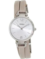 Fossil Georgia Three Hand Leather Watch - Bone Es3159